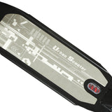 MONVELO Adult Commuter Foldable Scooter Black - 45-Degree Angle