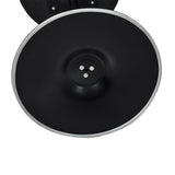 Levede 2x Round Bar Table Pub Tables Black - 45-Degree Angle