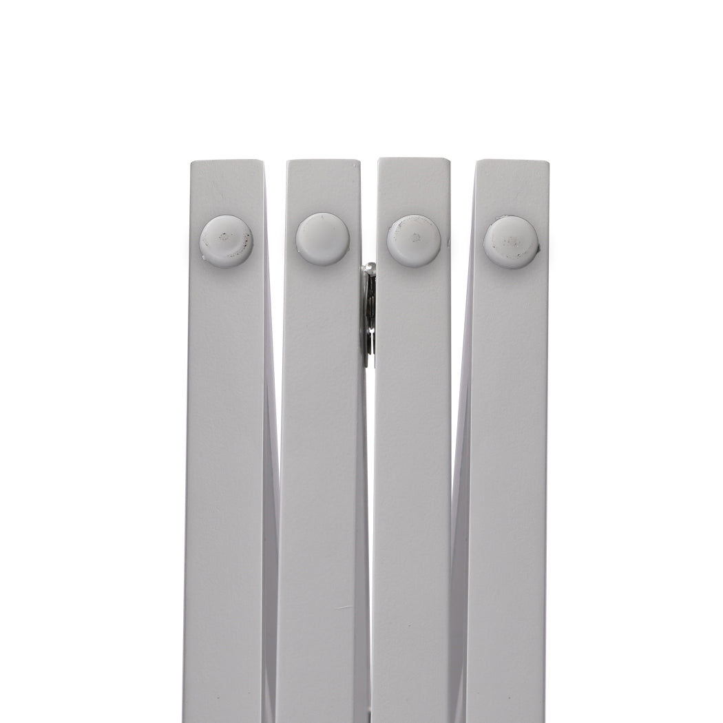 Wooden Pet Gate Dog Fence Retractable White 600x 3MM-2006732964024684549