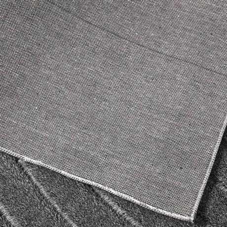 Marlow Floor Rug Soft Polyester Carpet Non Slip Plush Shaggy Rugs Geometric-2018816819325964293