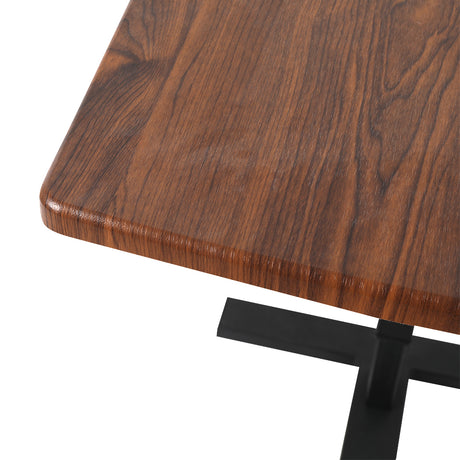 Levede Standing Desk Height Adjustable Brown-2006733138037968901