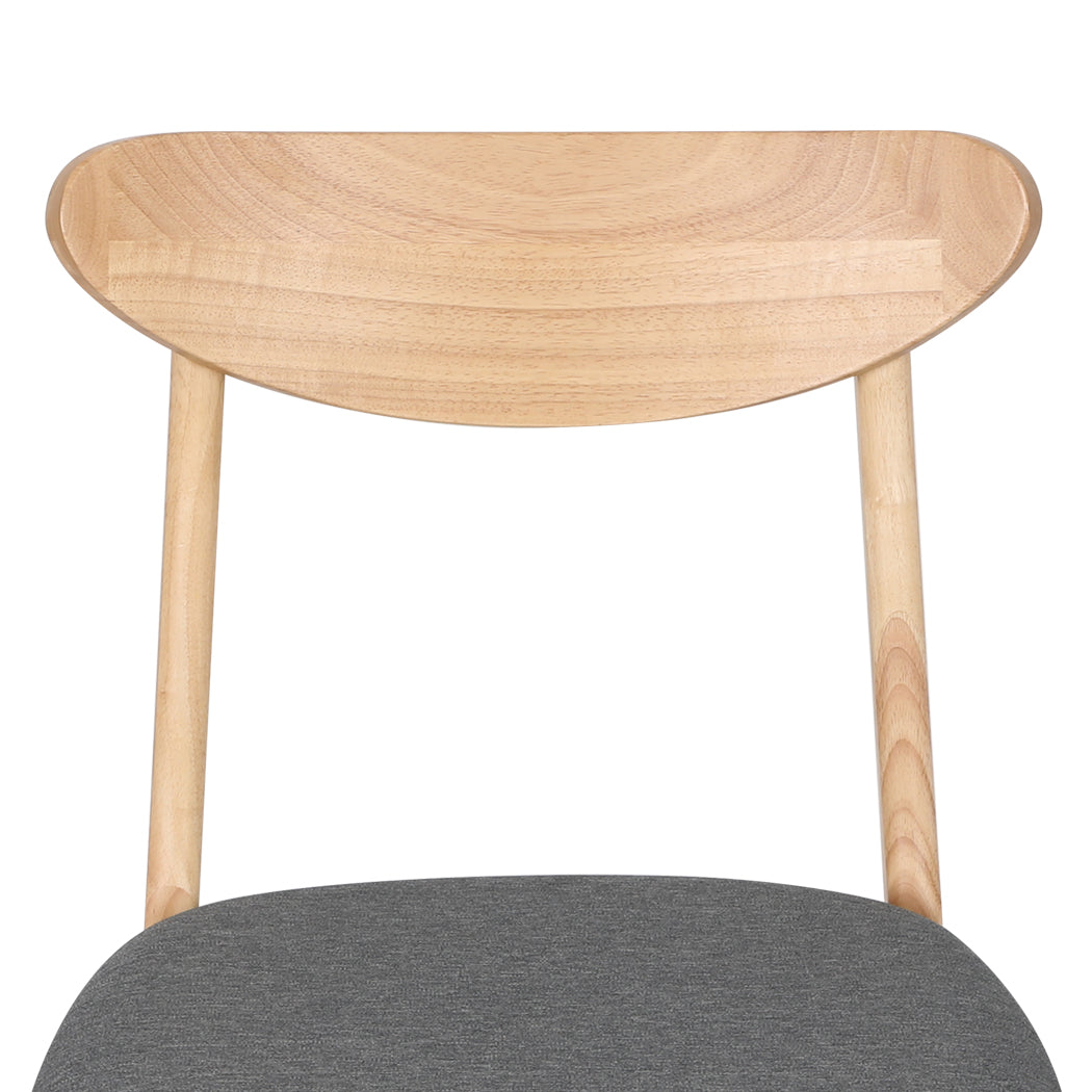 Levede 4xDining Chairs Kitchen Chair Clear 4Pack-1954802985804632069