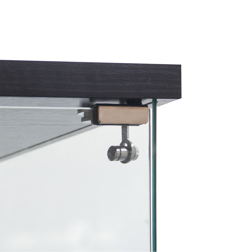 Stacked 169cm Tall Glass Display Cabinet 4 Tier-2006732857472585733