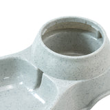 Pawz Automatic Pet Feeder Water Dispenser 3.5L Grey - 45-Degree Angle