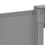 BoPeep Retractable Baby Safety Gates 150cm Grey 150 cm-2006733052298006533