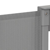BoPeep Retractable Baby Safety Gates 150cm Grey 150 cm - 45-Degree Angle