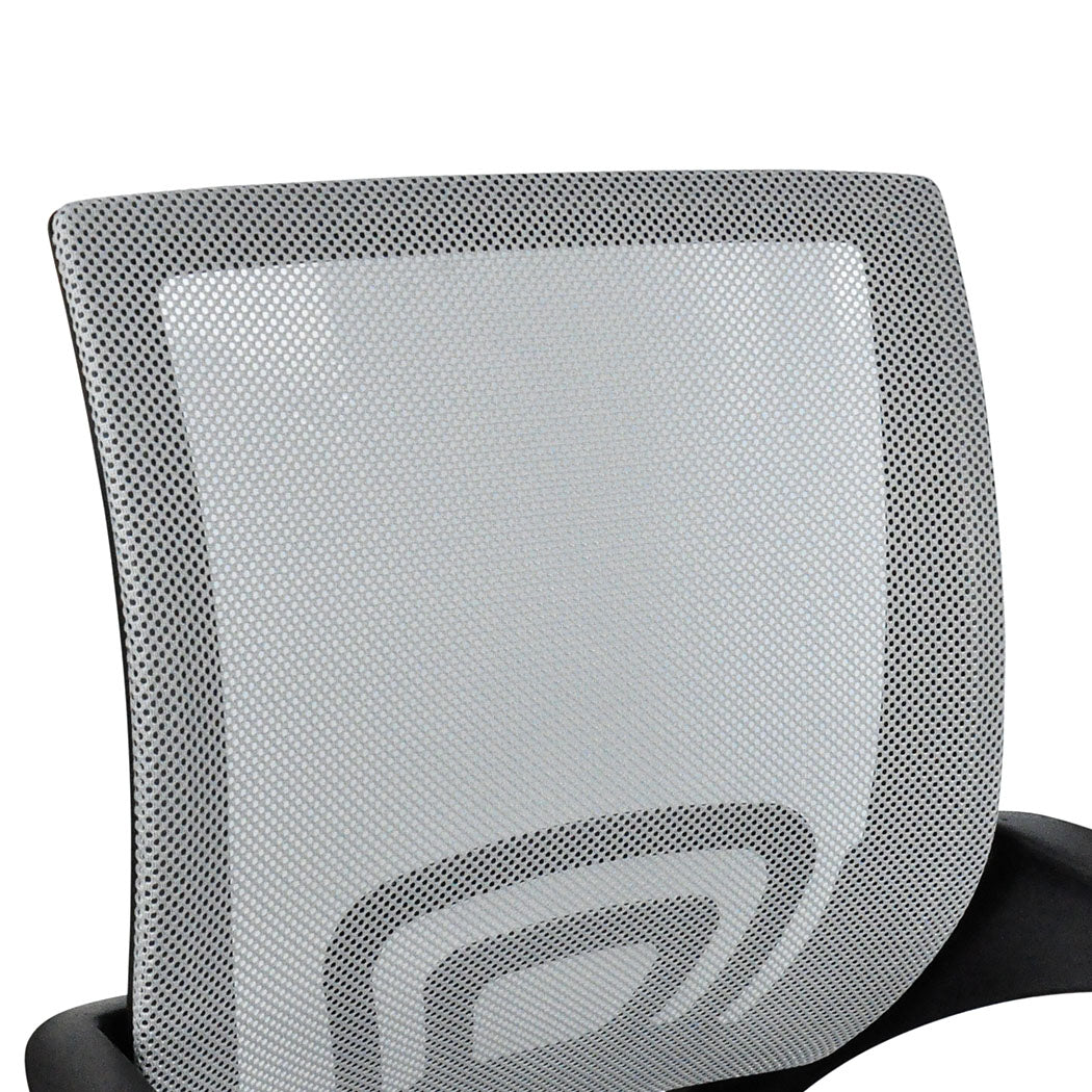 2x Levede Office Chair Gaming Computer Grey-2006733144815964165