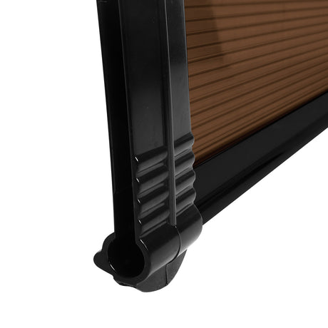 Mountview Window Door Awning Outdoor 1M X 2.4M Brown 1x2.4M-1954802872768139269