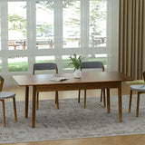 Levede Dining Table Extendable 1.6-2M - Close-Up Angle