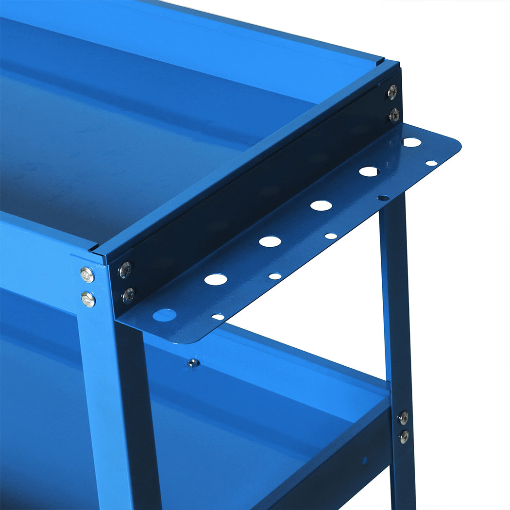 Traderight Tool Cart Trolley Toolbox Blue-2006733183038656517