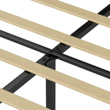 Levede Bed Frame Upholstered Platform Mattress Base Queen - 45-Degree Angle