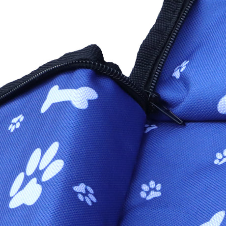 PaWz Pet Back Car Seat Cover Hammock Blue-2006732970454552581