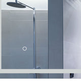 EMITTO LED Wall Mirror Arch Anti-fog 50*90cm 50x90 - 45-Degree Angle
