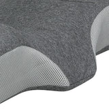 Dreamz Memory Foam Pillow Pillowcase Supprt Grey Rebound-2018816674668613637