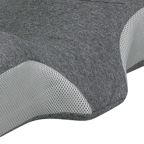 Dreamz Memory Foam Pillow Pillowcase Supprt Grey Rebound-2018816674668613637