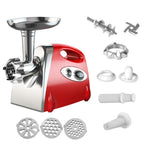 800W Electric Meat Grinder Mincer Sausage Red-2018816839370543109