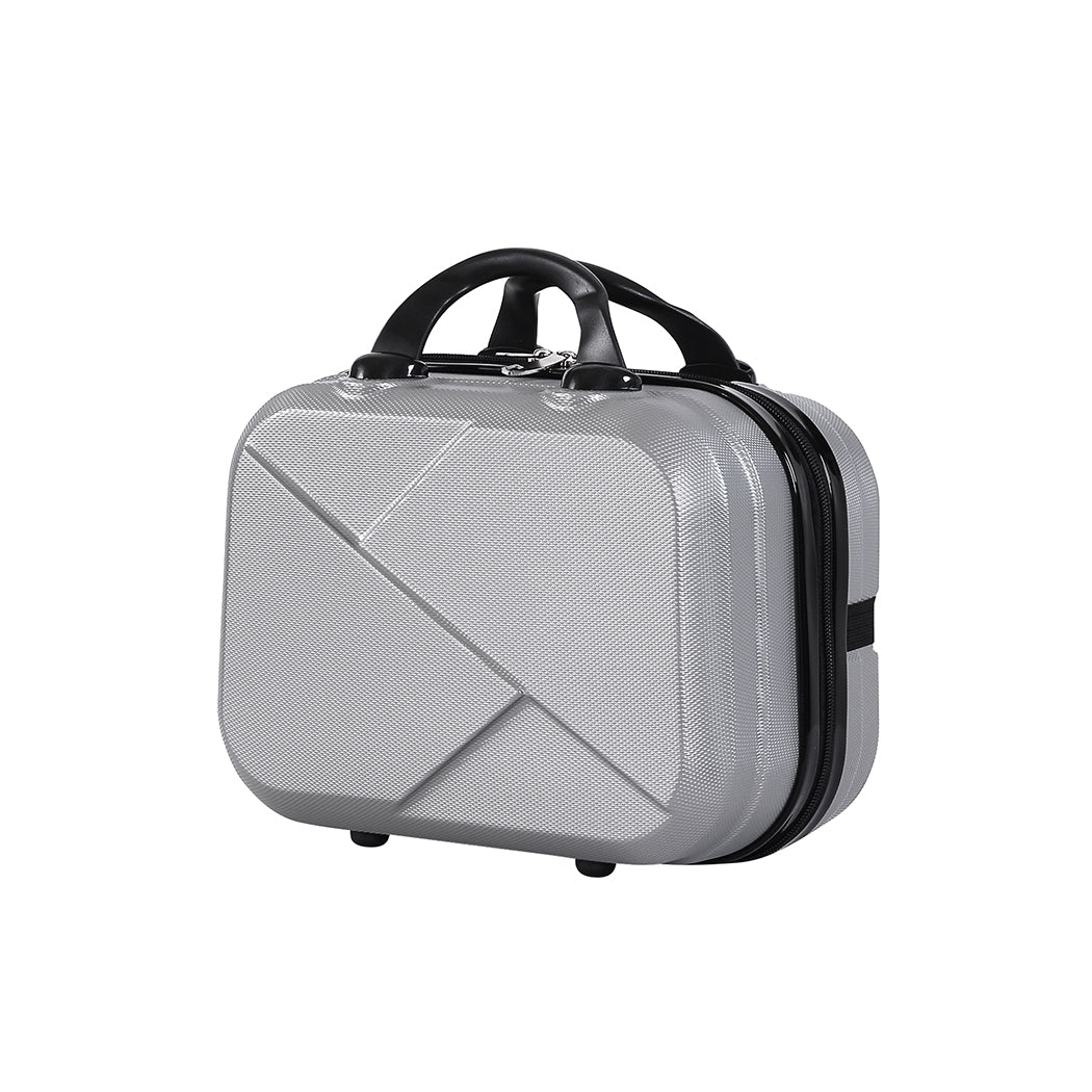 Slimbridge 2pcs 20"Travel Luggage Set Grey-2006733062309810181
