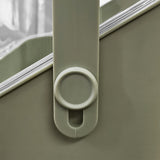 Makeup Storage Case Cosmetic Organiser Light Green - 45-Degree Angle