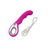 Urway Rabbit Vibrator USB Rechargeable Pink - 45-Degree Angle