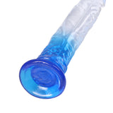 Urway Dildo Dong Realistic Penis Cock Blue 20cm-2018816616942407685