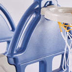 BoPeep Kids Slide Swing Basketball Ring Blue-2006733202248568837