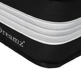 Dreamz Double Cooling Mattress 5 Zone 25cm - 45-Degree Angle