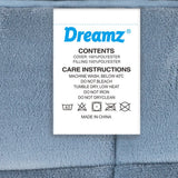 DreamZ Quilt Doona Comforter Blanket Blue King - 45-Degree Angle