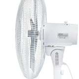 Spector Pedestal Floor Fan Portable White - 45-Degree Angle