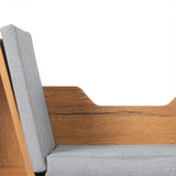 Levede Kids Bookcase Toys Box Shelf Brown - 45-Degree Angle