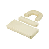 Levede Foldable Beach Lounge Chairs with Face Hole Khaki - 45-Degree Angle