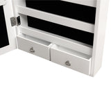 Levede Mirror Jewellery Cabinet Makeup - 45-Degree Angle