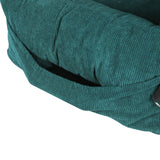 PaWz Pet Car Booster Seat Dog Protector M Green Medium - 45-Degree Angle