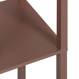 EMITTO LED Floor Lamp with Storage Shelf Brown-2006733078239776773