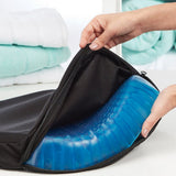 Gel Honeycomb Seat Cushion Flex Back - 45-Degree Angle