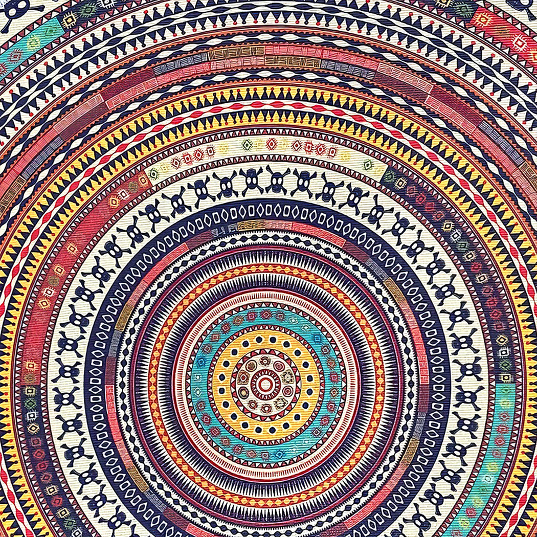 Marlow Door Mat Half Moon Semi-Circle Rug 60x90-2018816657845260293