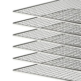 Spector 6 Trays Food Dehydrator Fruit Dehydrators Black-2006733421786828805