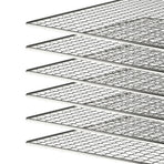 Spector 6 Trays Food Dehydrator Fruit Dehydrators Black-2006733421786828805