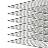 Spector 6 Trays Food Dehydrator Fruit Dehydrators Black - 45-Degree Angle