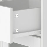 Levede Vanity Desk Makeup Mirror Storage Dressing Table - 45-Degree Angle