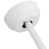 Spector Ceiling Fan 52'' DC Motor Wood White - 45-Degree Angle