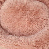 PaWz Pet Bed Cat Dog Donut Nest Calming XL Pink X-Large-2018816676019179525