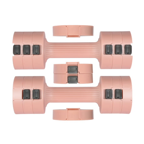 Centra A Pair Of 1KG To 5KG Dumbbells Pink-2006732825914642437