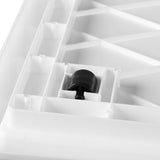 Plastic Storage Containers Stackable Red - 45-Degree Angle