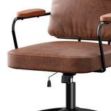 Levede Office Arm Chair Leather Executive Chairs - 45-Degree Angle