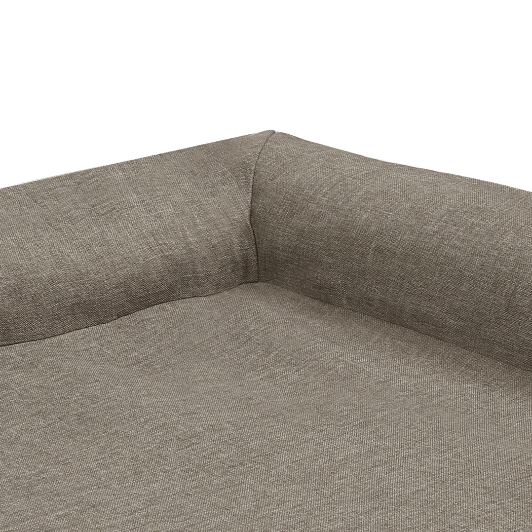 Pawz Orthopedic Dog Bed L Coffee-2018816791781969925