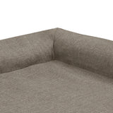 Pawz Orthopedic Dog Bed L Coffee - 45-Degree Angle
