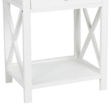 Levede 1x Bedside Tables Drawers Side - 45-Degree Angle