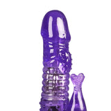 Urway Rabbit Vibrator Multi Speed Rotating Purple-2018816626048241669