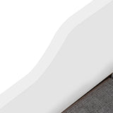 Levede Kids Bookcase Toys Box Shelf White - 45-Degree Angle