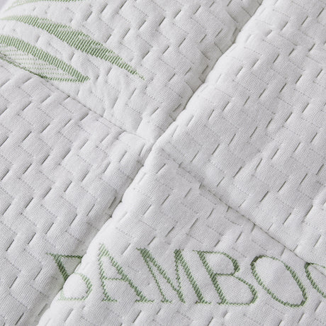 Dreamz Bamboo Pillowtop Mattress Topper Single-2006733099244851205